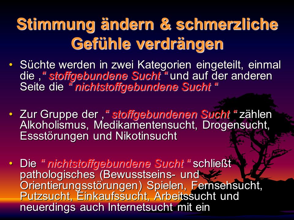 In der Homöopathie beim Alkoholismus